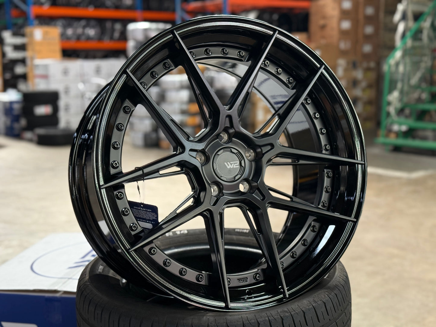 [Bundle] 20x10 ET40 W2 W2C (2 wheel) 5x112 Black
