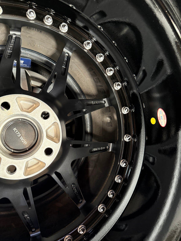 New 20x8.5 ET30 20x10 ET40 W2 W2C (4 wheel) 5x112 Black