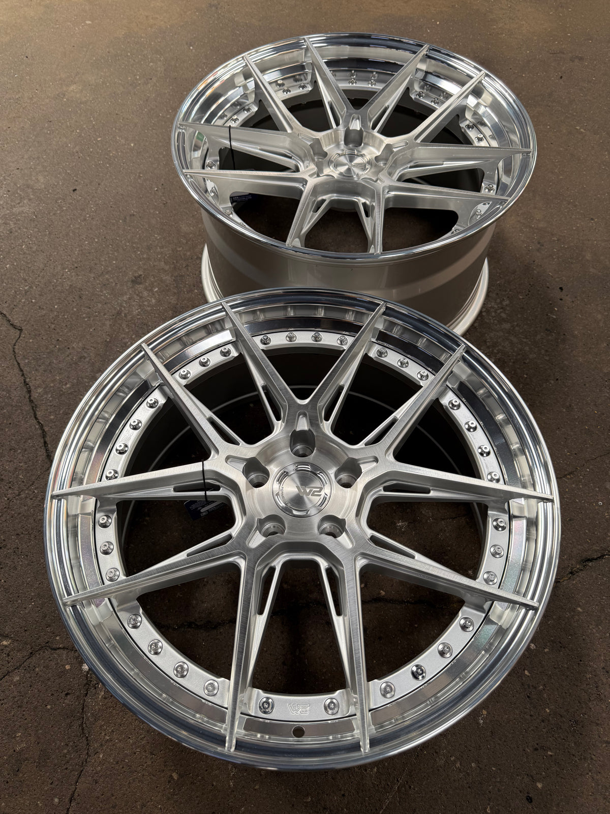 New 20x8.5 ET30 20x10 ET40 W2 Wheel W2C (4 wheel) 5x114.3 Gloss Silver