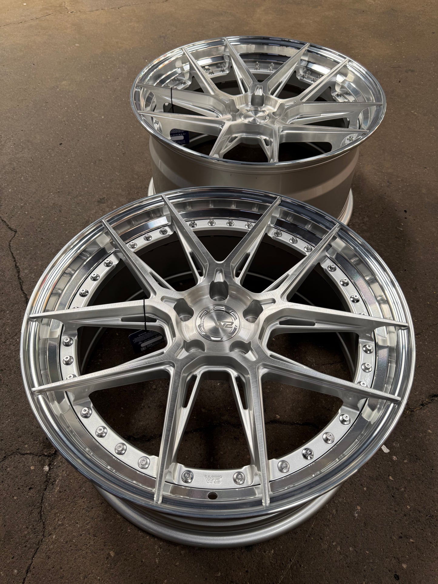 New 20x8.5 ET30 20x10 ET40 W2 Wheel W2C (4 wheel) 5x114.3 Gloss Silver