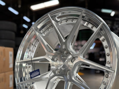 New 20x8.5 ET30 20x10 ET40 W2 Wheel W2C (4 wheel) 5x114.3 Gloss Silver
