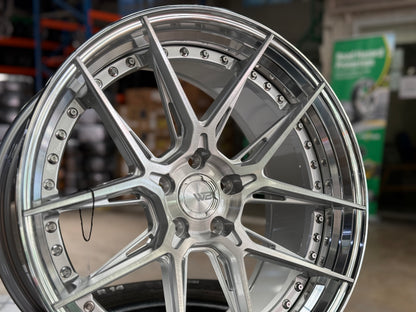 New 20x8.5 ET30 20x10 ET40 W2 Wheel W2C (4 wheel) 5x114.3 Gloss Silver