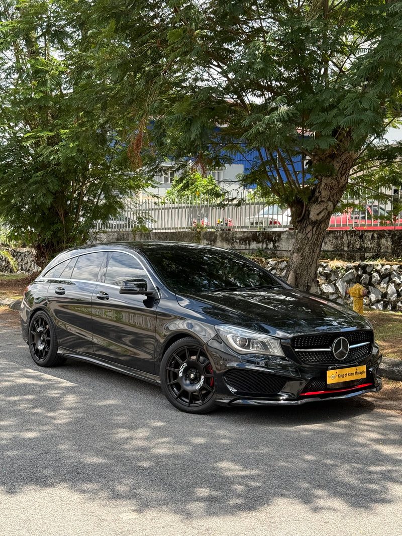 New 18X8 ET45 Sparco Terra Rim (4 wheel) Matt Black 5X112