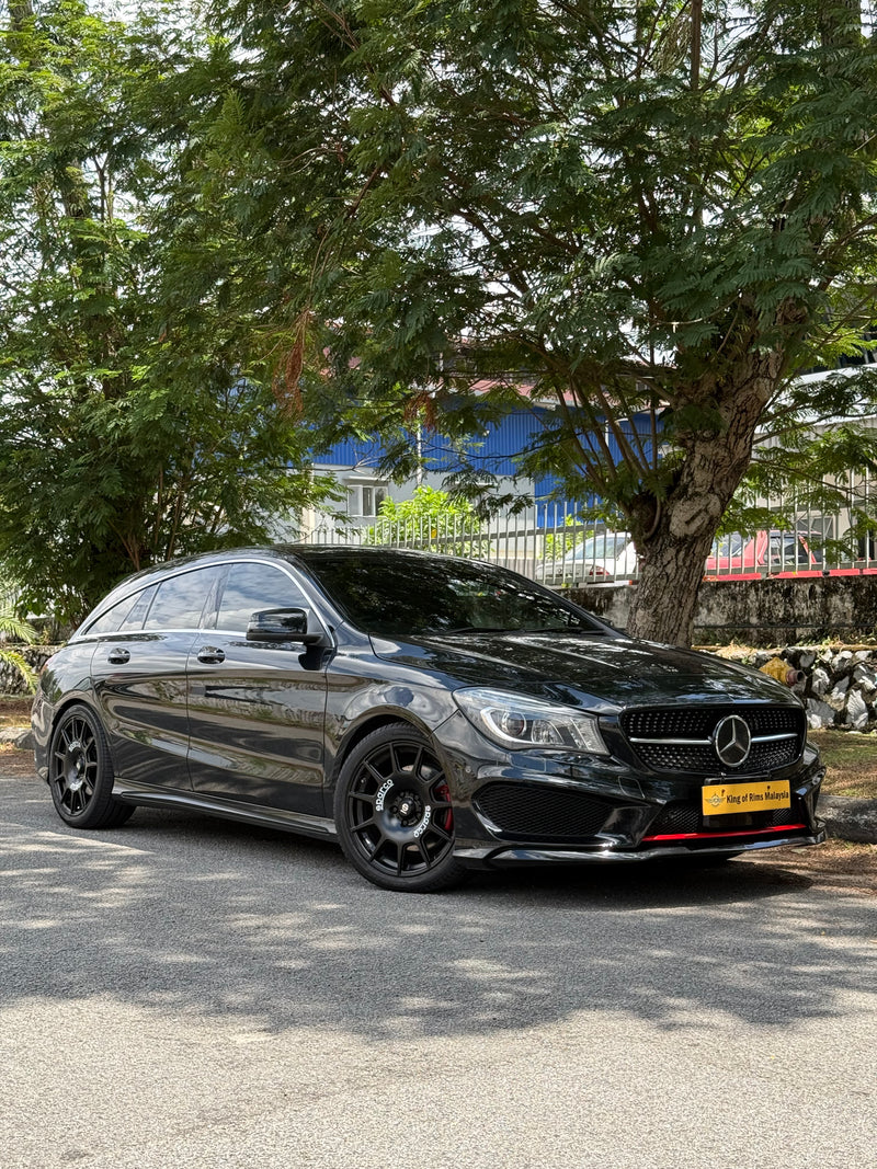 New 18X8 ET45 Sparco Terra Rim (4 wheel) Matt Black 5X112