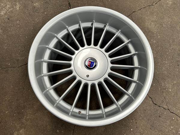 New 18X8.5 ET13 18X9.5 ET20 Staggered ALPINA (4 wheels) Gloss Metallic Silver 5X120