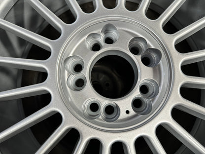 New 18X8.5 ET13 18X9.5 ET20 Staggered ALPINA (4 wheels) Gloss Metallic Silver 5X112