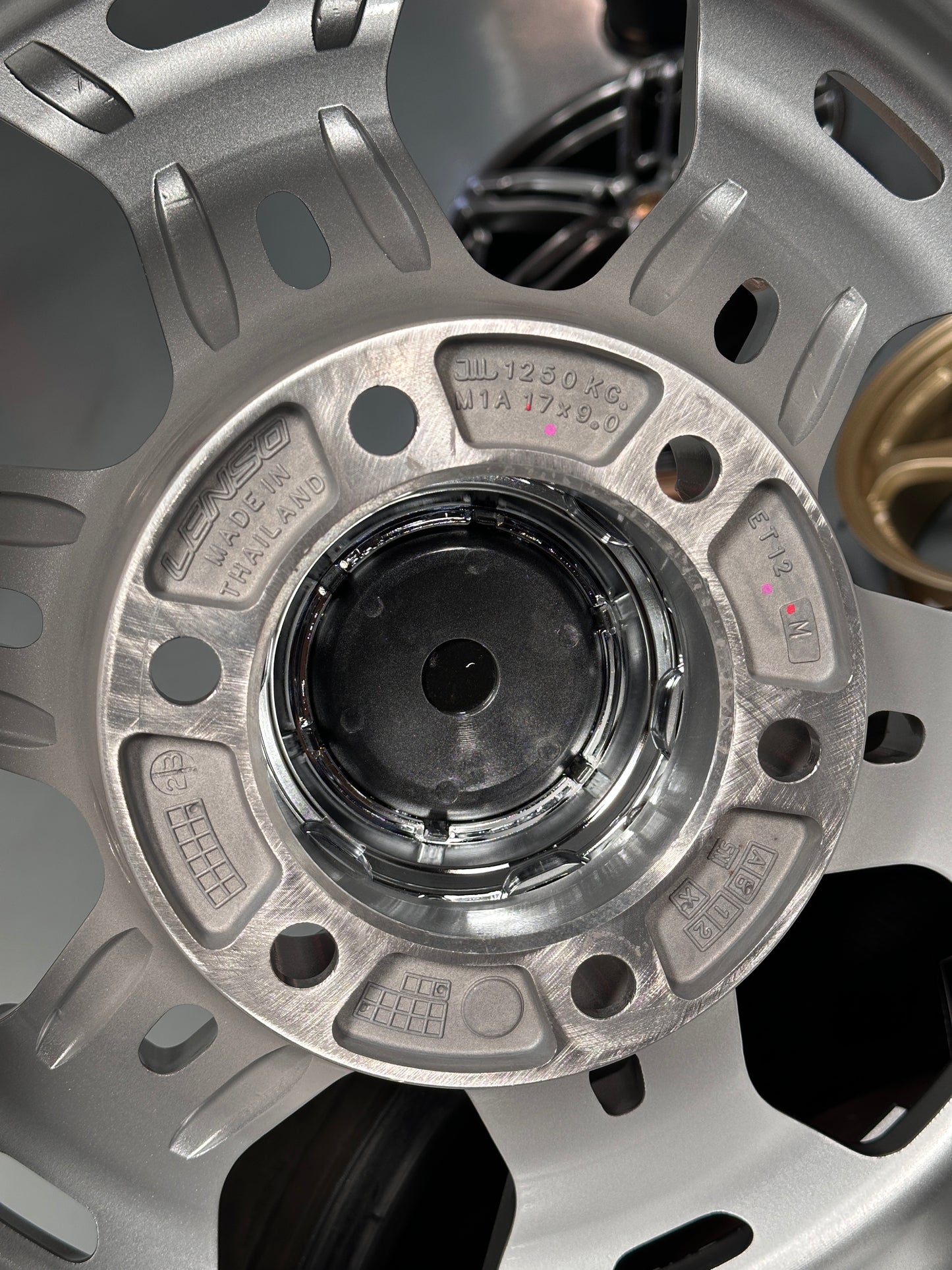NEW 17X9 ET12 Lenso Argo Rim (4 wheel) 6X139.7 Silver Polished
