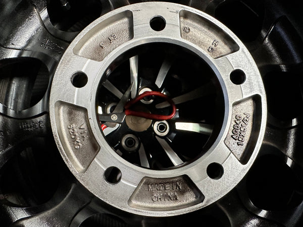 New 15 LEHRMEISTER LMG CS-9 Rim (5 wheel) Gun Metal Polished 5x139.7 (5 pcs)