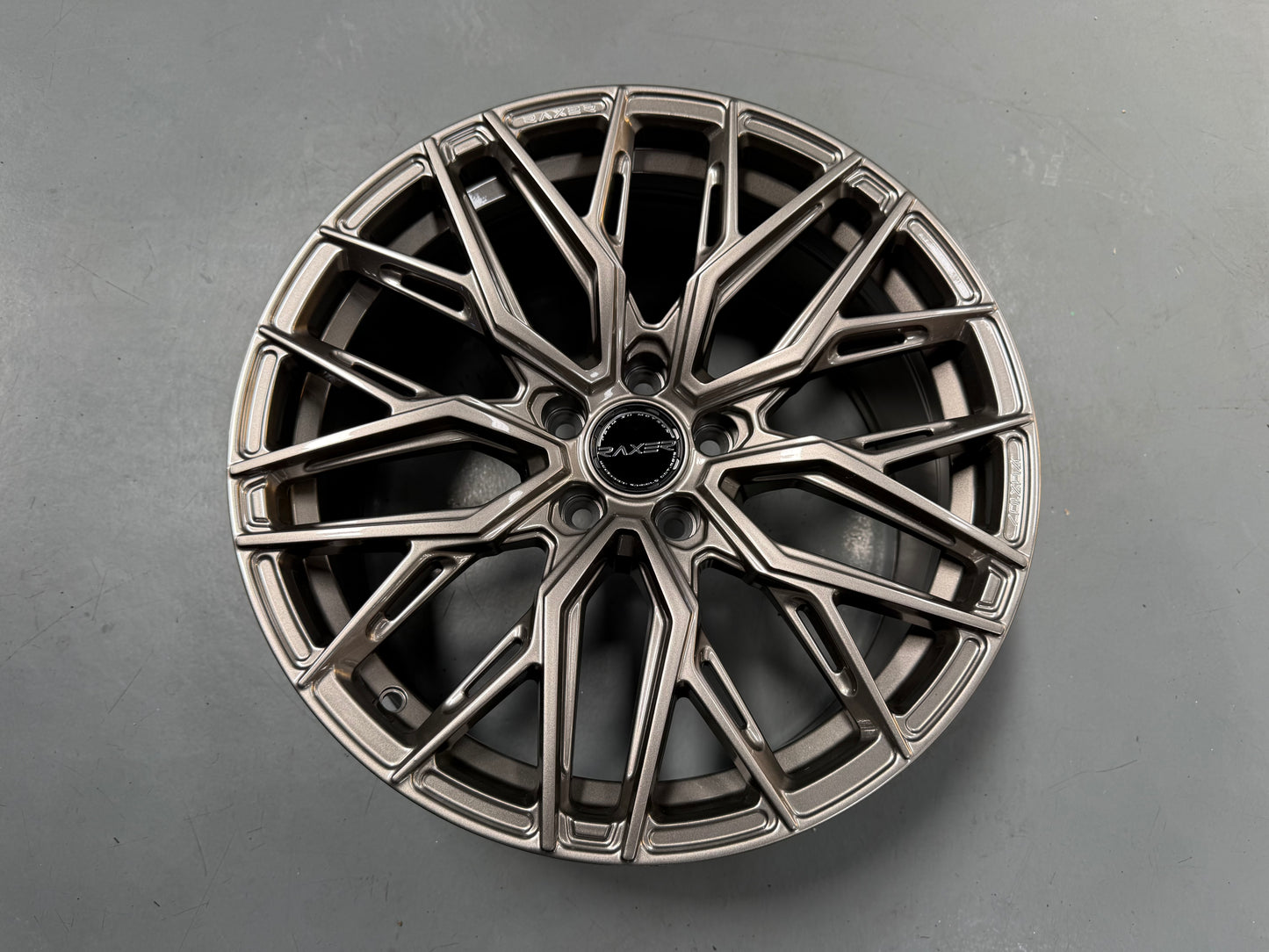 NEW 18X8.5 ET42 Raxer VOX107 Rim (4 Wheel) Sepang Silver 5X108