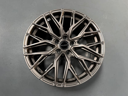 NEW 18X8.5 ET42 Raxer VOX107 Rim (4 Wheel) Sepang Silver 5X108