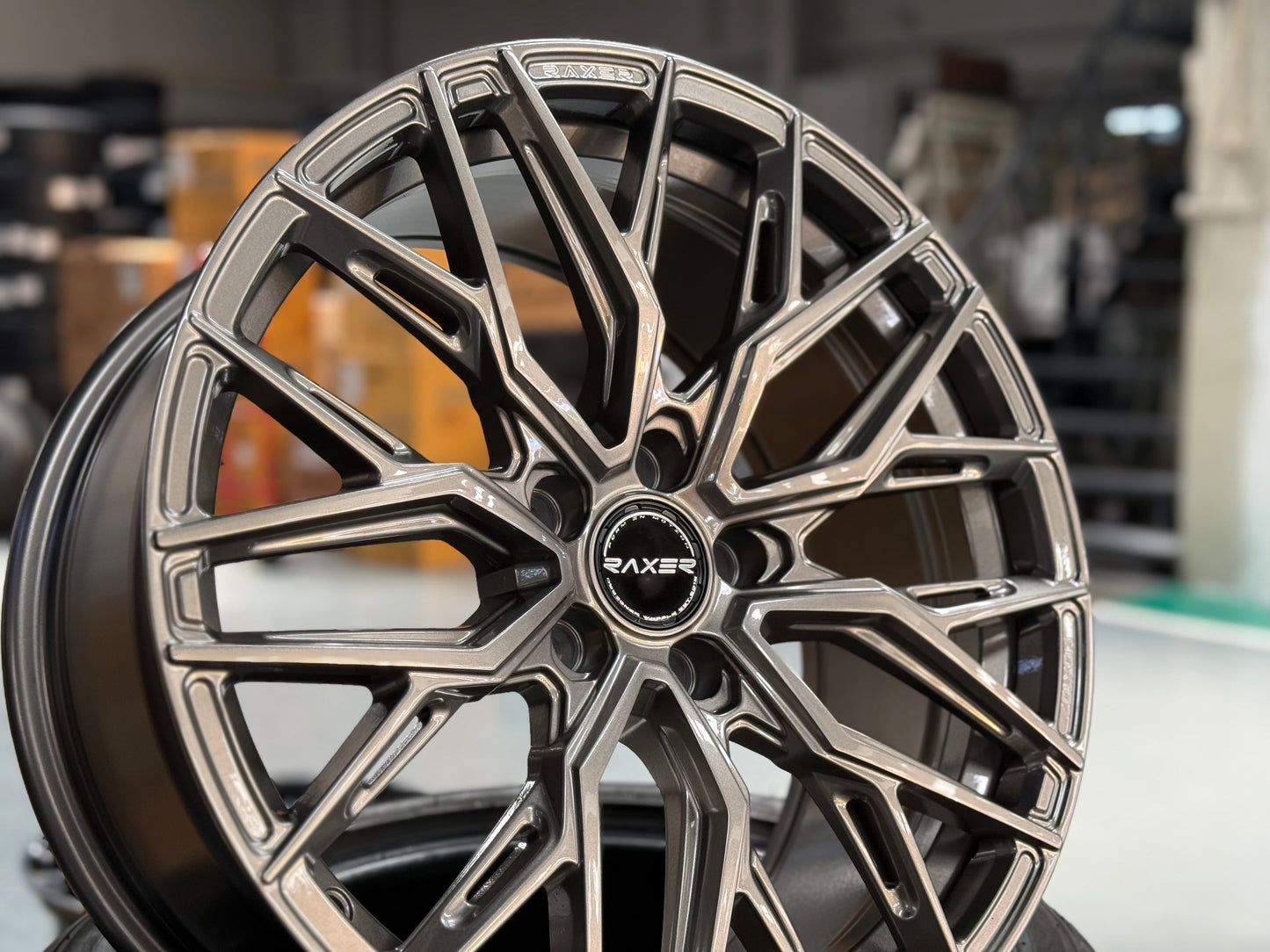 NEW 18X8.5 ET42 Raxer VOX107 Rim (4 Wheel) Sepang Silver 5X108