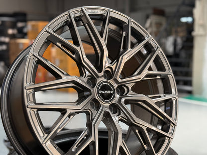 NEW 18X8.5 ET42 Raxer VOX107 Rim (4 Wheel) Sepang Silver 5X108