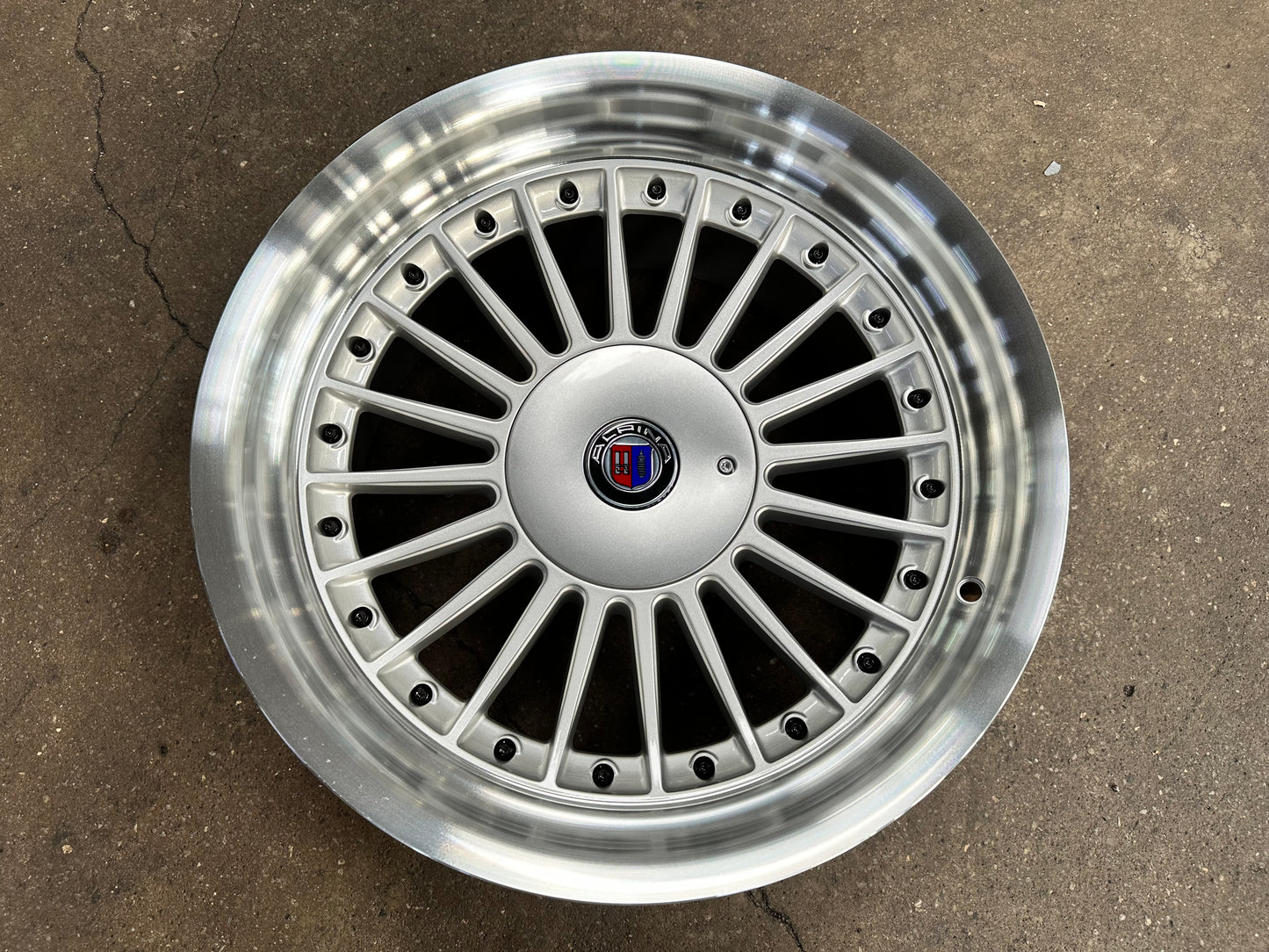 New 17X8 ET20 17X9 ET15 Alpina (4 wheel) Silver 5X120