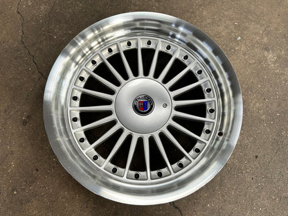 New 17X8 ET20 17X9 ET15 Alpina (4 wheel) Silver 5X120