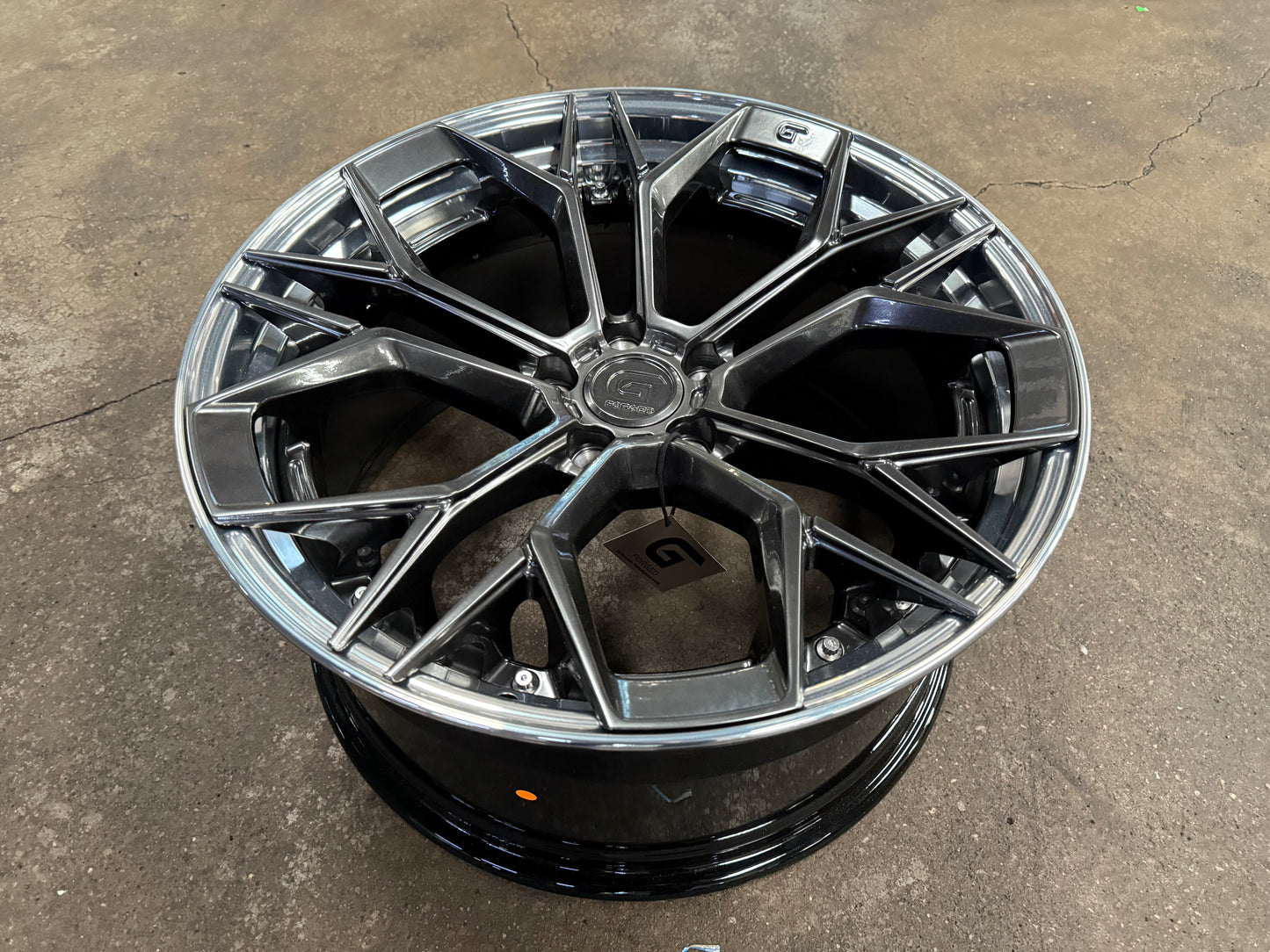 New 20x8.5 ET30 20x10 ET40 G Forged GF11 (4 wheel) 5x112 Hyper Dark