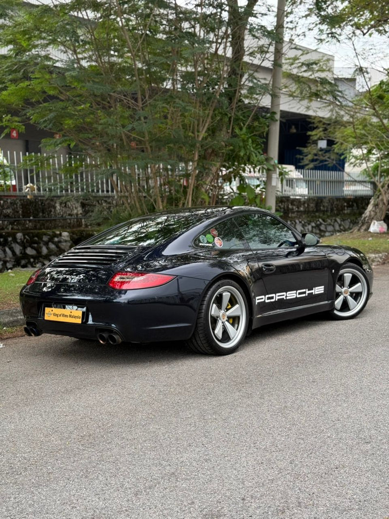 New 19x8.5 ET50 19x12 ET44 Overdrive Forged Porsche Fuchs Carrera 911 997 C4 C4S Turbo S Silver