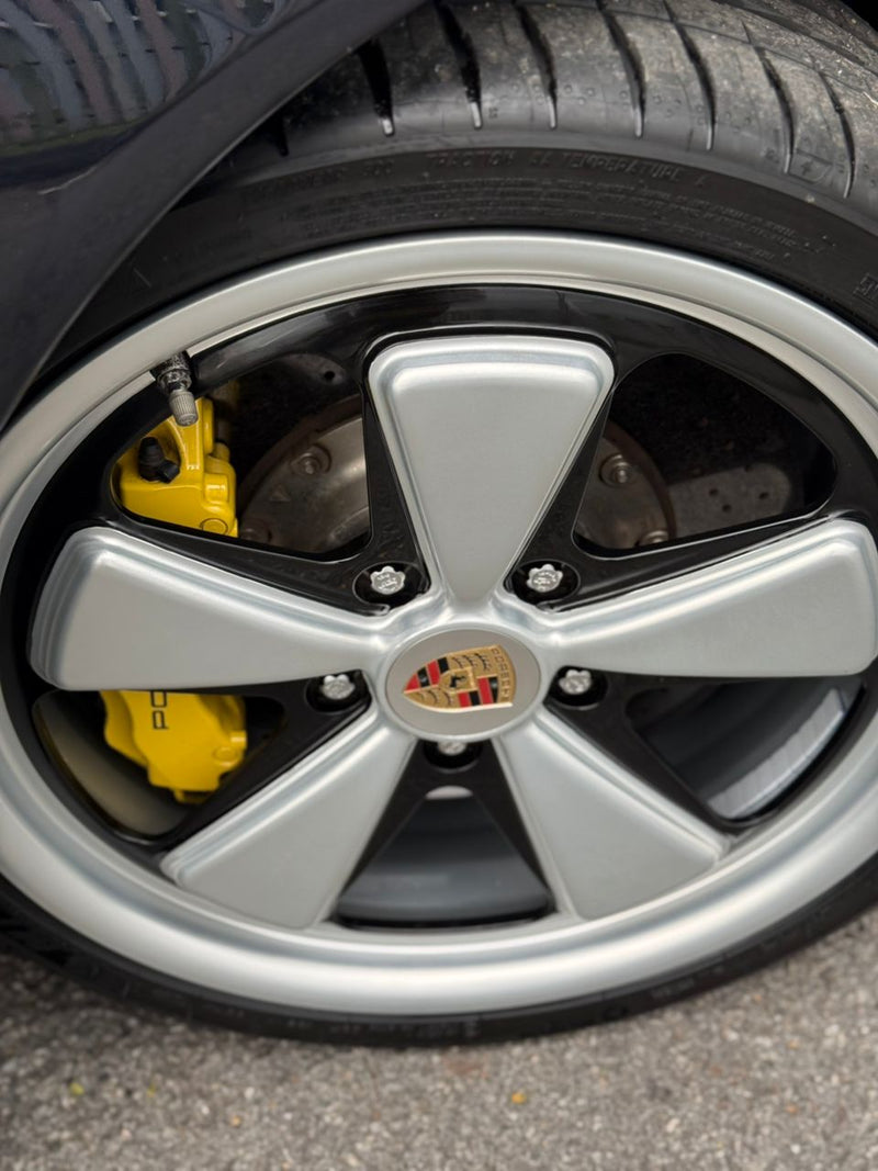New 19x8.5 ET50 19x12 ET44 Overdrive Forged Porsche Fuchs Carrera 911 997 C4 C4S Turbo S Silver