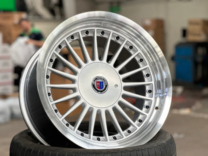 New 17X8 ET20 17X9 ET15 Alpina (4 wheel) Silver 5X120