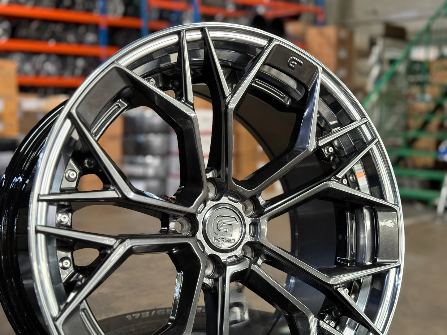 New 20x8.5 ET30 20x10 ET40 G Forged GF11 (4 wheel) 5x112 Hyper Dark