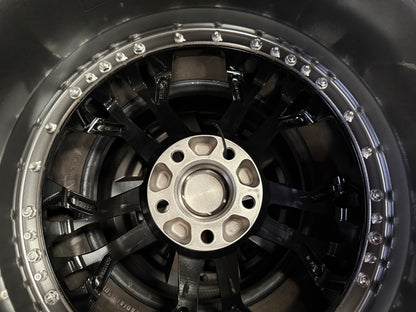 New 20x8.5 ET30 20x10 ET40 G Forged GF11 (4 wheel) 5x112 Hyper Dark