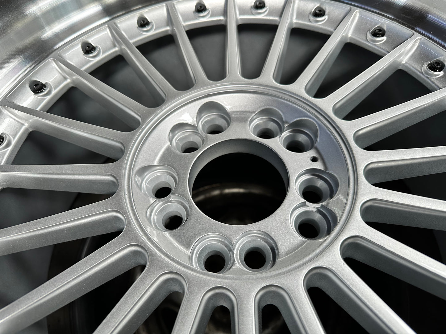 New 17X8 ET20 17X9 ET15 Alpina (4 wheel) Silver 5X120