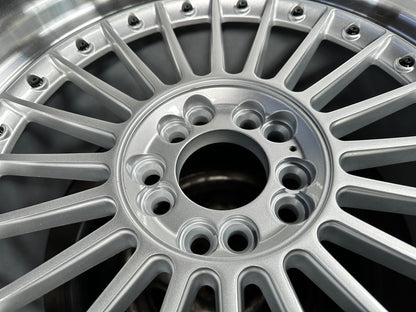 New 17X8 ET20 17X9 ET15 Alpina (4 wheel) Silver 5X120