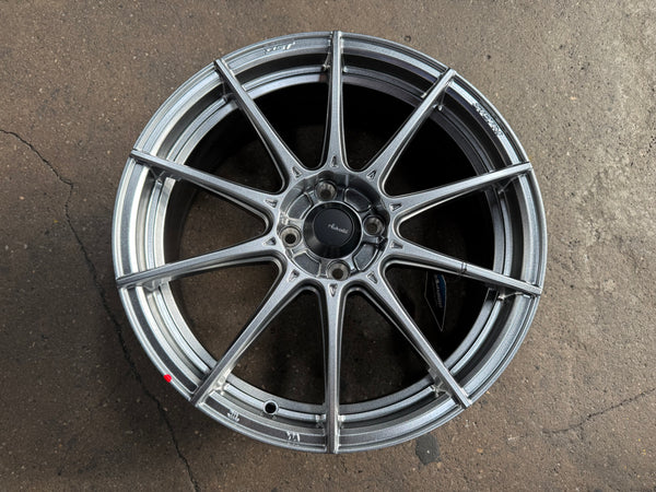 New 17X7J ET40 Advanti Storm S1 Rim (4 wheel) Gloss Silver 4X100