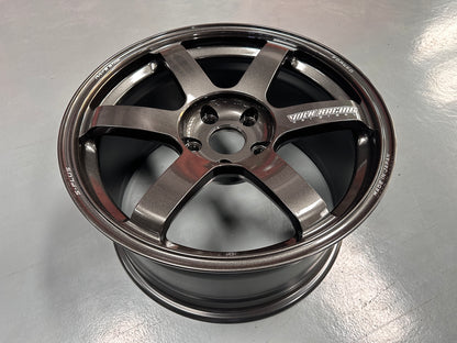 NEW 18x9.5 ET45 Rays TE37 Saga S Plus (4 wheel) 5X120 Dark Gunmetal