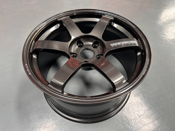 NEW 18x9.5 ET45 Rays TE37 Saga S Plus (4 wheel) 5X120 Dark Gunmetal