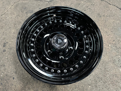 New 15 Daytona Jimny Rim (5 wheel) Black CH Rivert 5X139.7