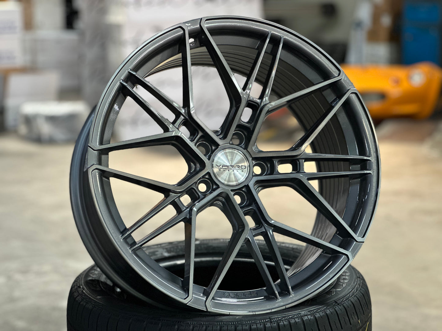 New 19x8.5 ET30 19x9.5 ET43 Varro VD45X Mercedes C43 AMG W205 W206 (4 wheels) Titanium Brushed 5x114.3