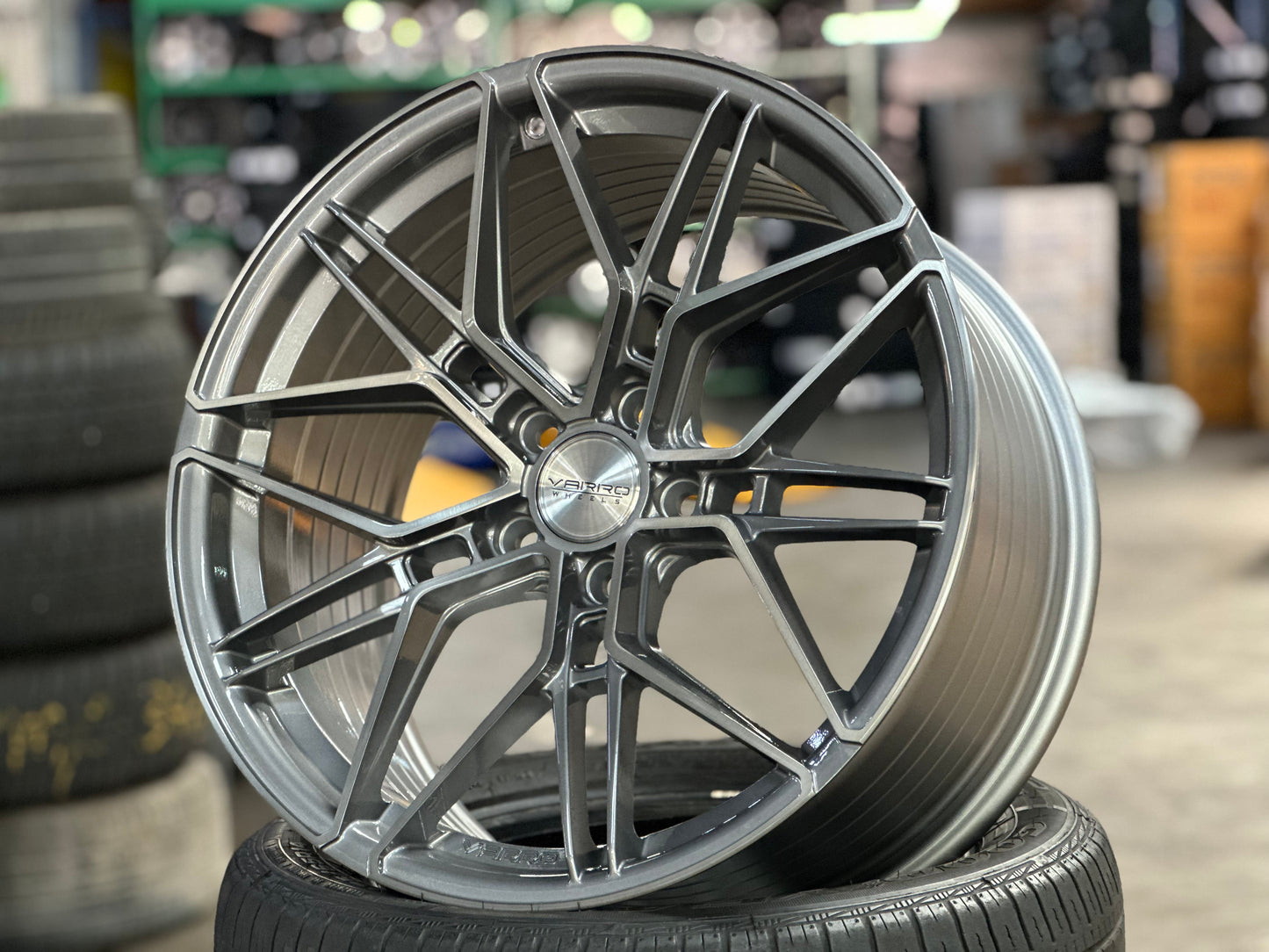 New 19x8.5 ET30 19x9.5 ET43 Varro VD45X Mercedes C43 AMG W205 W206 (4 wheels) Titanium Brushed 5x114.3