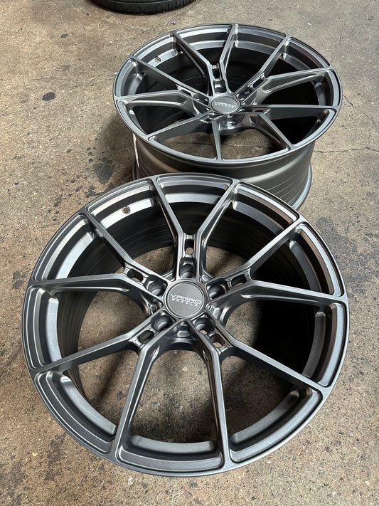 New 19x8.5 ET30 19x9.5 ET43 Varro SF900 Mercedes C43 AMG (4 wheels) Matte Graphite 5x112