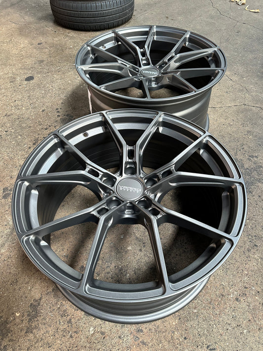 New 19x8.5 ET30 19x9.5 ET43 Varro SF900 Mercedes C43 AMG (4 wheels) Matte Graphite 5x112