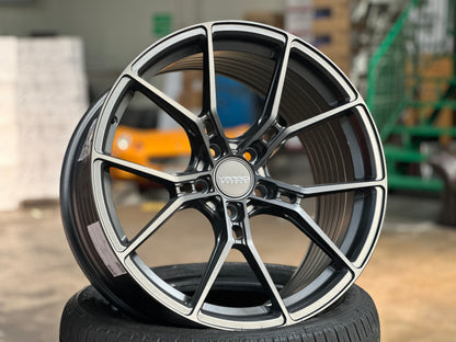 New 19x8.5 ET30 19x9.5 ET43 Varro SF900 Mercedes C43 AMG (4 wheels) Matte Graphite 5x114.3