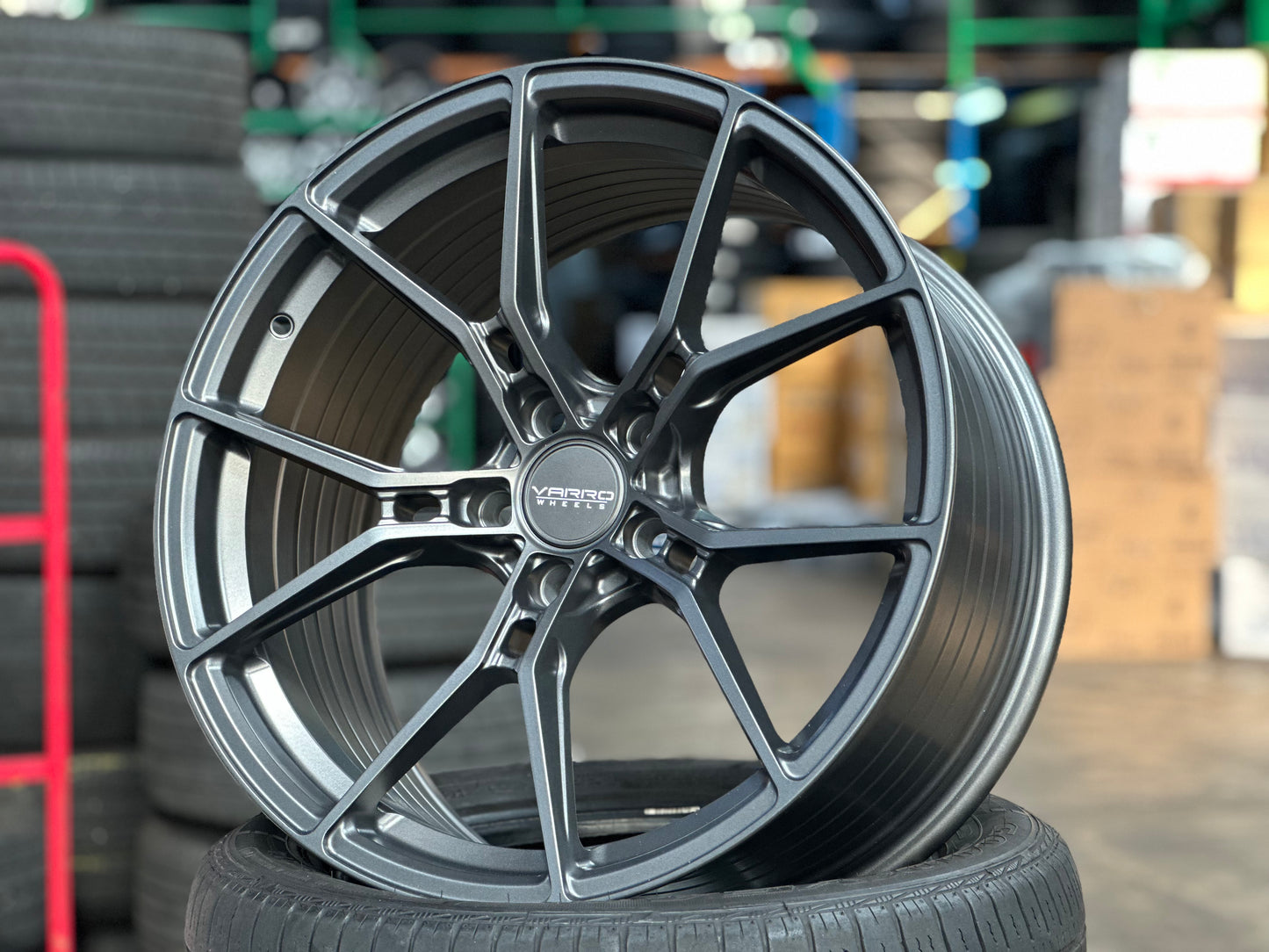 New 19x8.5 ET30 19x9.5 ET43 Varro SF900 Mercedes C43 AMG (4 wheels) Matte Graphite 5x114.3