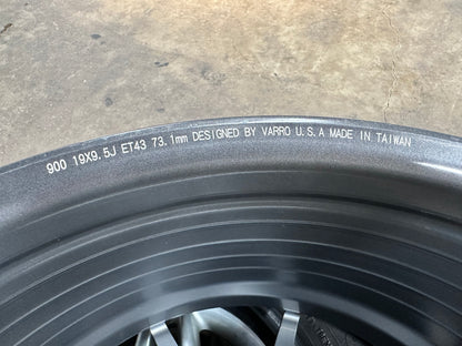 New 19x8.5 ET30 19x9.5 ET43 Varro SF900 Mercedes C43 AMG (4 wheels) Matte Graphite 5x114.3