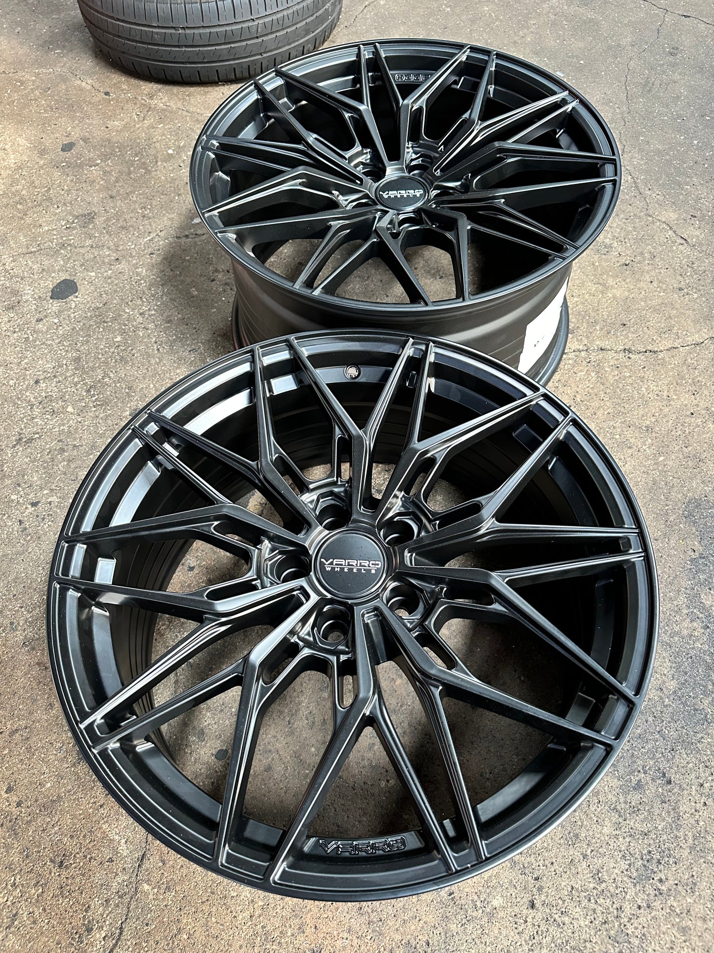 New 19x8.5 ET30 19x9.5 ET43 Varro VD40X Mercedes C43 AMG W206 W205 (4 wheels) Satin Black 5x112
