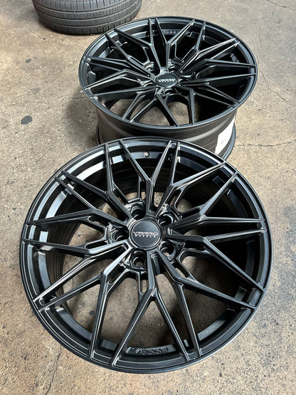 New 19x8.5 ET30 19x9.5 ET43 Varro VD40X Mercedes C43 AMG W206 W205 (4 wheels) Satin Black 5x112