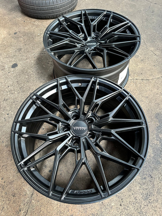 New 19x8.5 ET30 19x9.5 ET43 Varro VD40X Mercedes C43 AMG W206 W205 (4 wheels) Satin Black 5x112