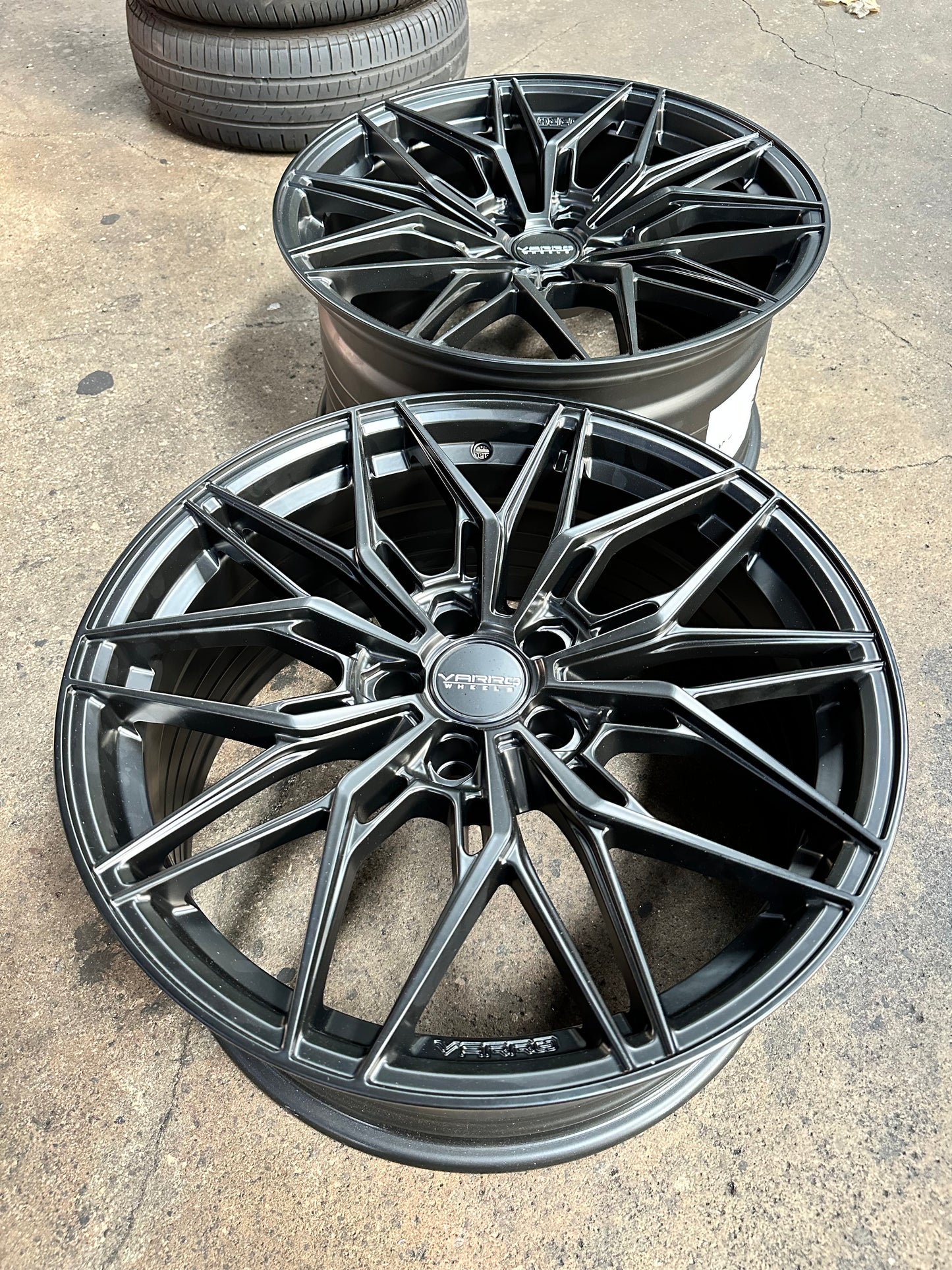New 19x8.5 ET30 19x9.5 ET43 Varro VD40X Mercedes C43 AMG W206 W205 (4 wheels) Satin Black 5x112