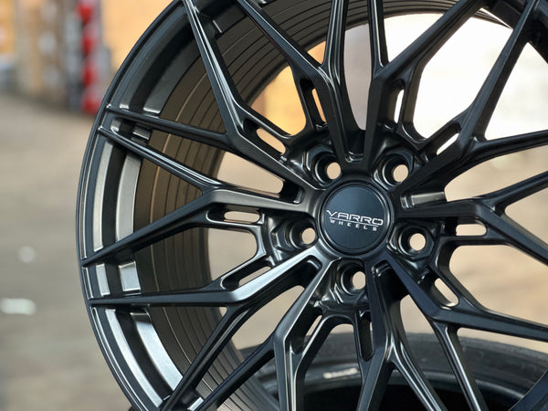 New 19x8.5 ET30 19x9.5 ET43 Varro VD40X Mercedes C43 AMG W206 W205 (4 wheels) Satin Black 5x112