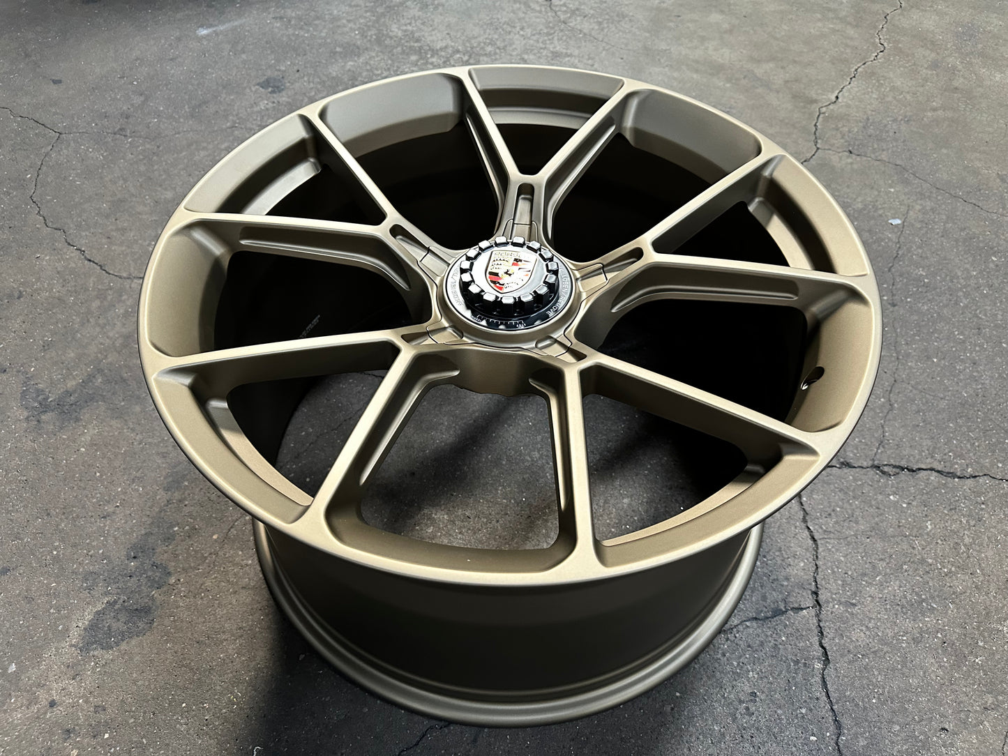 New 20x8.5 ET48 20x10.5 ET43 Overdrive Forged BF157 (4 wheel) 5x130 Matte Bronze