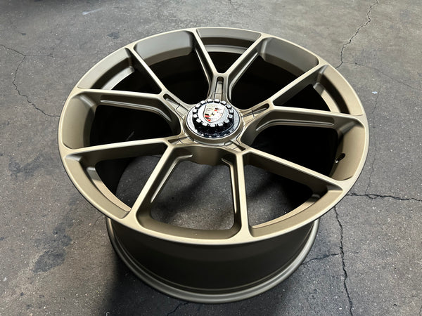 New 20x8.5 ET48 20x10.5 ET43 Overdrive Forged BF157 (4 wheel) 5x130 Matte Bronze