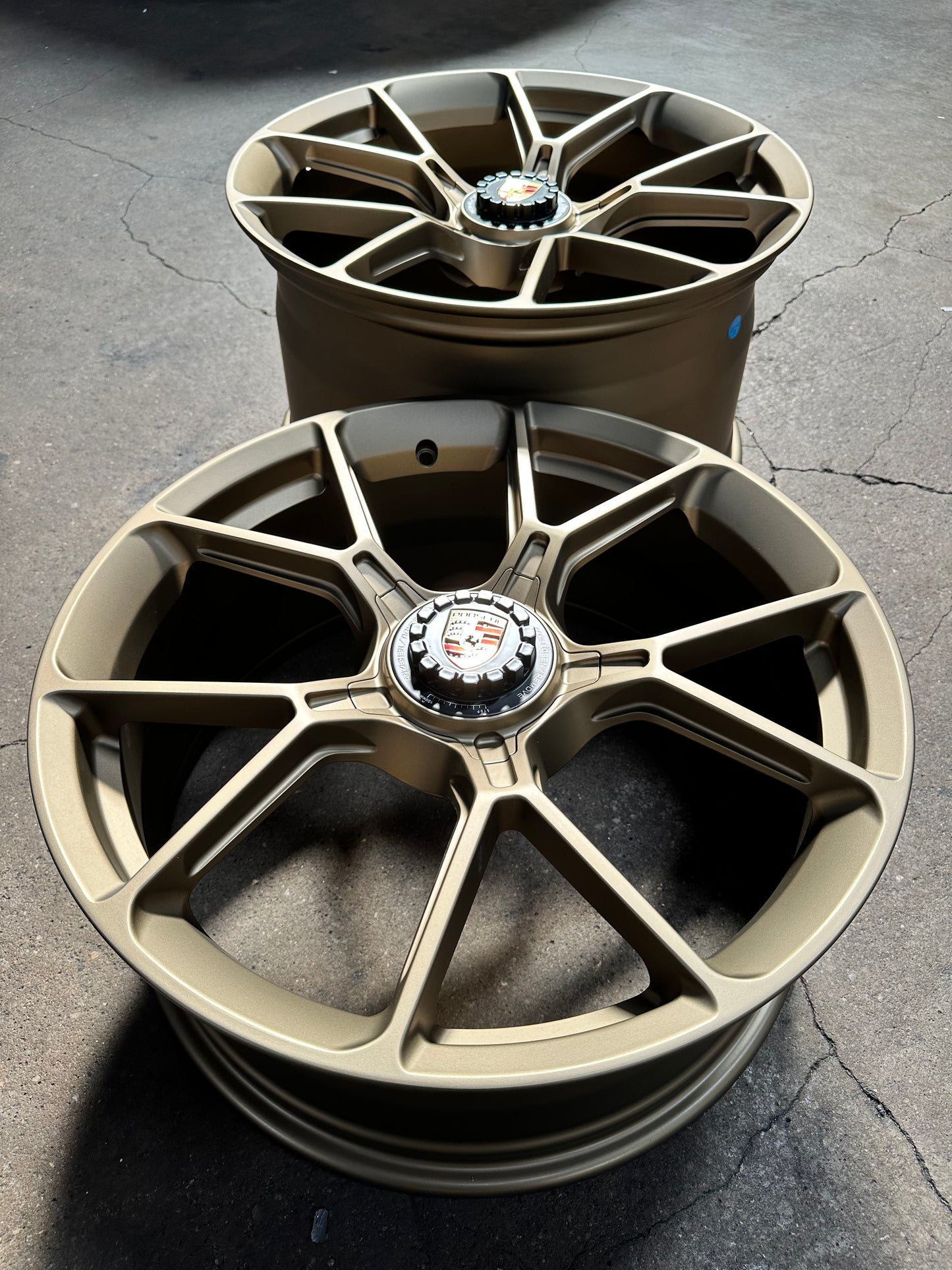 New 20x8.5 ET48 20x10.5 ET43 Overdrive Forged BF157 (4 wheel) 5x130 Matte Bronze