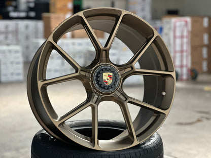 New 20x8.5 ET48 20x10.5 ET43 Overdrive Forged BF157 (4 wheel) 5x130 Matte Bronze