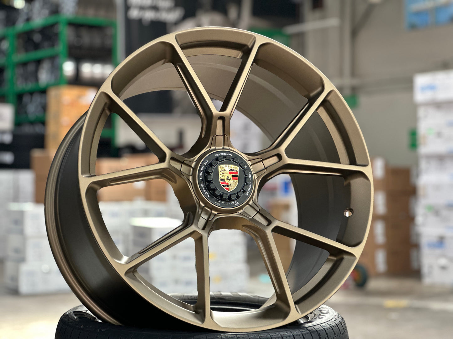 New 20x8.5 ET48 20x10.5 ET43 Overdrive Forged BF157 (4 wheel) 5x130 Matte Bronze