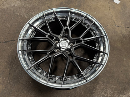 New 20x8.5 ET30 20x10 ET40 G Forged GF07 (4 wheel) 5x112 Hyper Dark