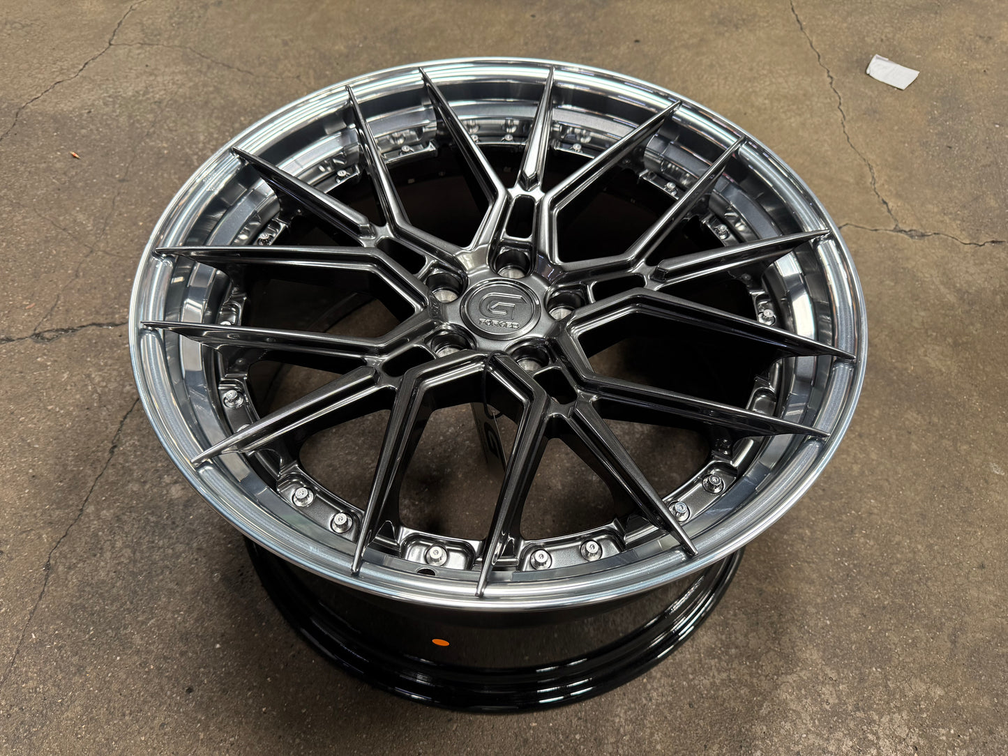 New 20x8.5 ET30 20x10 ET40 G Forged GF07 (4 wheel) 5x112 Hyper Dark