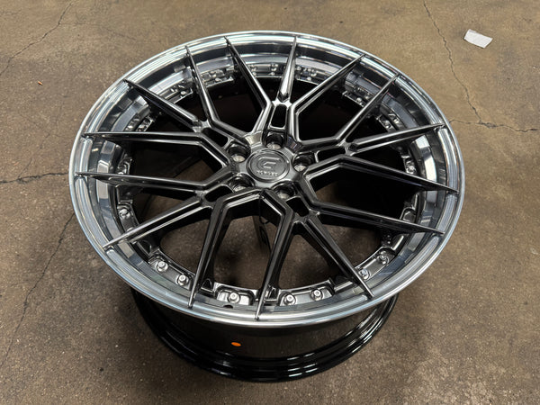 New 20x8.5 ET30 20x10 ET40 G Forged GF07 (4 wheel) 5x112 Hyper Dark